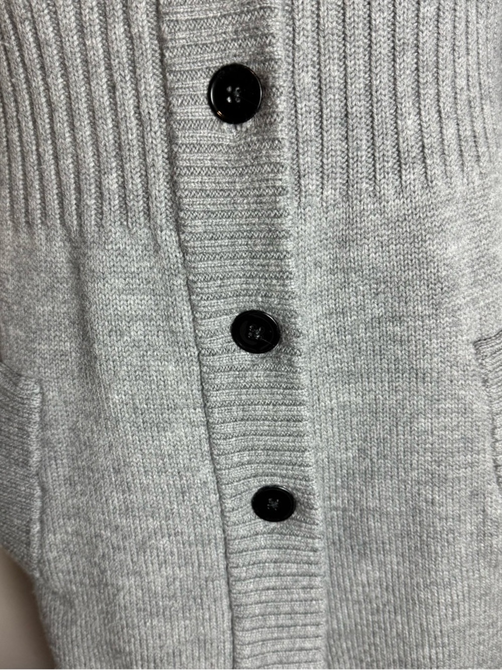 Banana Republic 100% Merino Wool Long Line Button Up Sweater Cardigan Size M - Picture 5 of 10